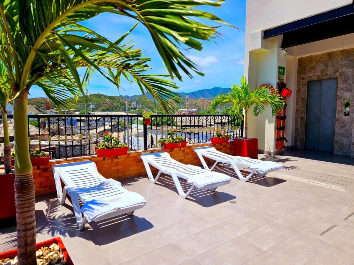 Hotel Carolina Del Mar Santa Marta (Magdalena) Exterior foto